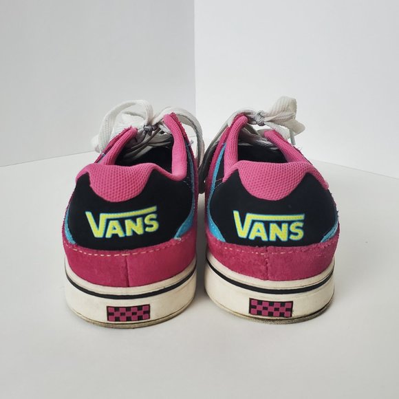Vans Old Skool Pink Black Blue EU Size 35, Women's Size 5.5 - Picture 3 of 4